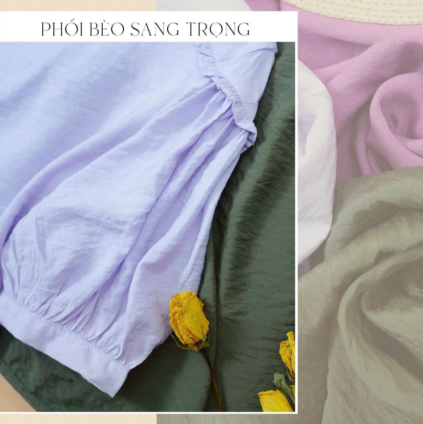 Áo Tơ Cotton Phối Tay Bèo Mềm Mại, Nhẹ mát, thích hợp cho mùa Hè - Hình ảnh 10