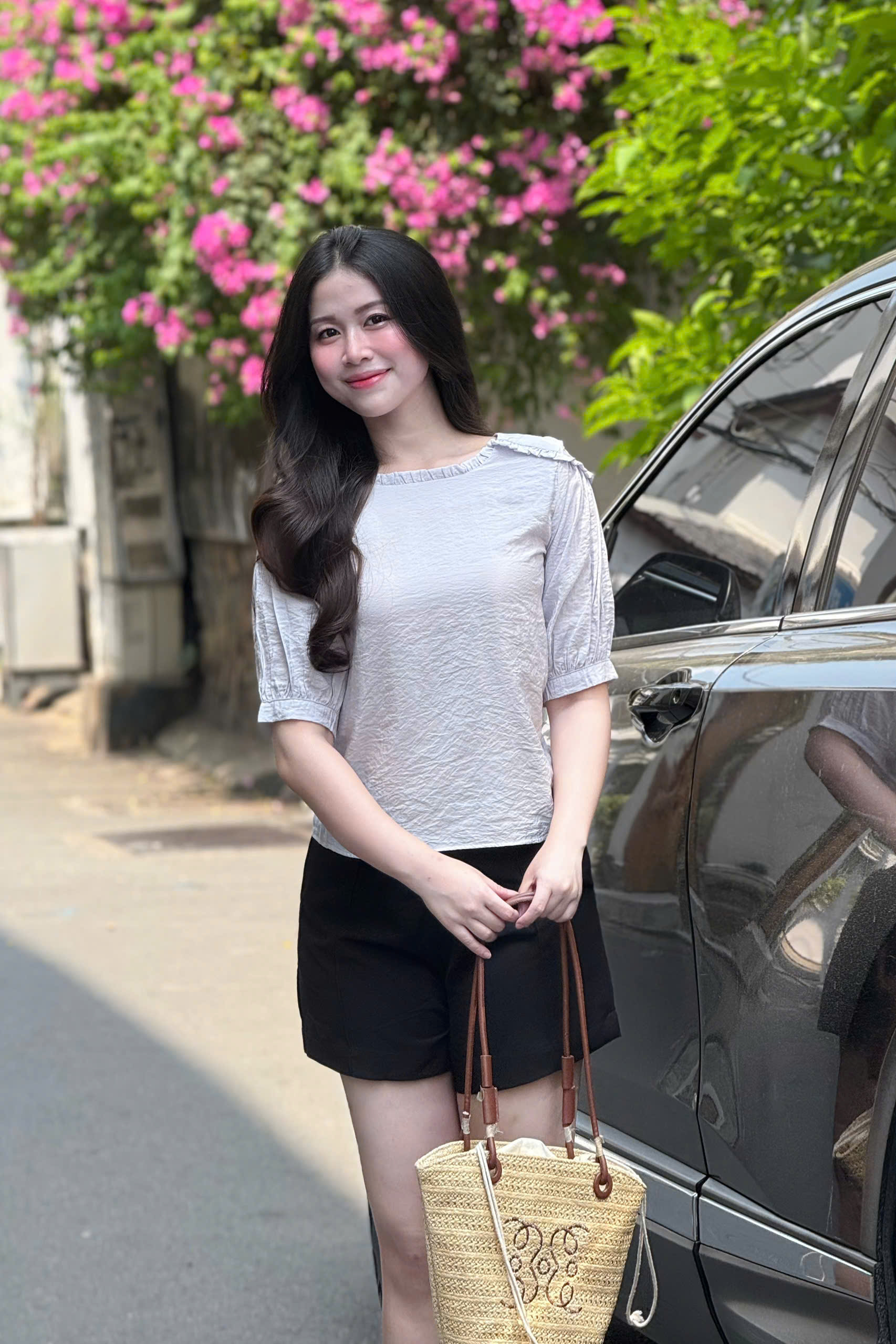 Áo Tơ Cotton Phối Tay Bèo Mềm Mại, Nhẹ mát, thích hợp cho mùa Hè - Hình ảnh 12